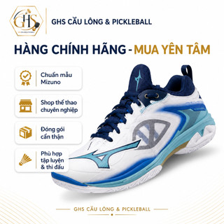 Giày Cầu Lông Mizuno Wave Claw Neo 3 71GA2473 2025 Chính Hãng – Êm Chân, Ôm Form, Đổi Hướng Linh Hoạt