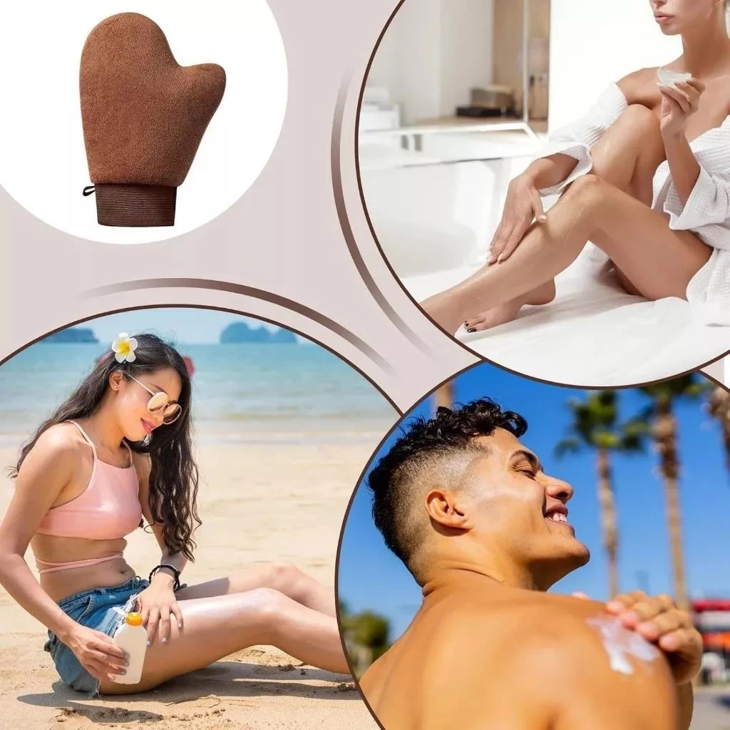 Combo 10 cái găng tay thoa kem body chống bết dính