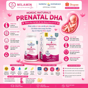 DHA Nordic Naturals Prenatal cho mẹ bầu bú