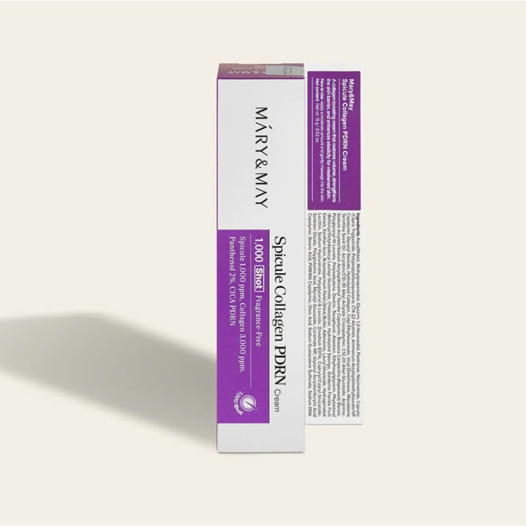 H15_Kem dưỡng PDRN Spicule Collagen Mary&May Spicule Collagen PDRN Cream 15g