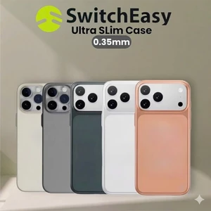 Ốp Lưng SwitchEasy Ultra Slim Nhám Siêu Mỏng 0.35mm Cho iPhone 14/15/16/17 Pro Max - Dùng Như Máy Trần