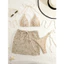 Set Bikini 3 Món Nữ Kèm Chân Váy Che Khuyết Điểm, Đồ Bơi Hai Mảnh Cột Dây Màu Hồng Tiểu Thư