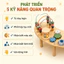 Bàn Đồ Chơi Gỗ Montessori Đa Năng 10+ Hoạt Động | Phát Triển 5 Kỹ Năng, Kích Thước 74.5x48x26cm, An Toàn Cho Bé