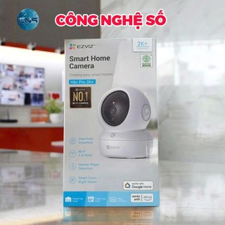 Camera WiFi quay quét EZVIZ H6C Pro 2K+ 4MP (Trong nhà) | Màu Ban Đêm, Đàm Thoại| Chống Ngược Sáng| Chính Hãng BH 2 Năm