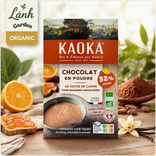 Bột cacao hữu cơ Kaoka 32% (400g) - Socola uống liền thơm ngon