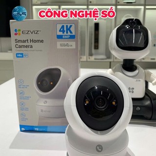 Camera WiFi quay quét EZVIZ H6C Pro 3K 5MP (Trong nhà) | Màu Ban Đêm, Đàm Thoại| Chống Ngược Sáng| Chính Hãng BH