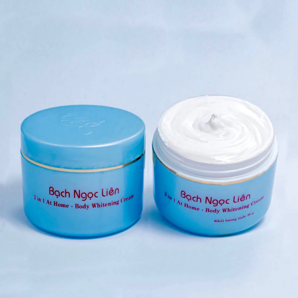 Kem Dưỡng Sáng Da Bạch Ngọc Liên 2 in 1 Body Whitening Cream Mờ Thâm 90g