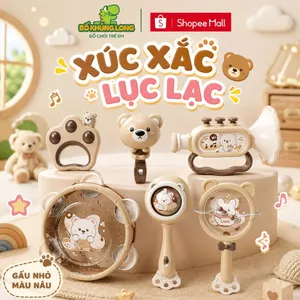 Đồ Chơi Xúc Xắc Âm Thanh Lục lạc 6 Món BỐ KHỦNG LONG Cho Bé Hình Gấu Thỏ Đồ Chơi Cho Trẻ Sơ Sinh Và Trẻ Nhỏ