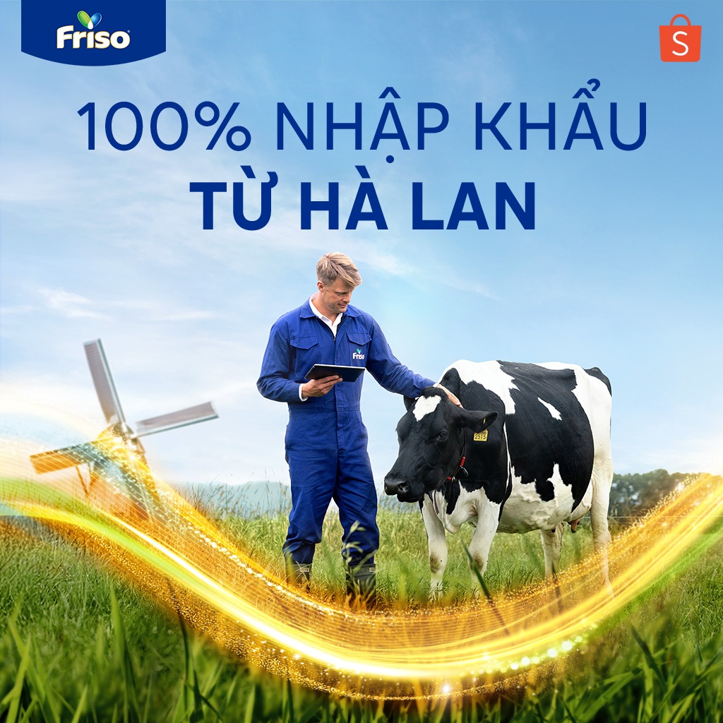 [Tặng Máy Đọc Thẻ Thông Minh] Combo 2 Lon Sữa Bột Friso Pro 3 800G cho trẻ trên 2 tuổi