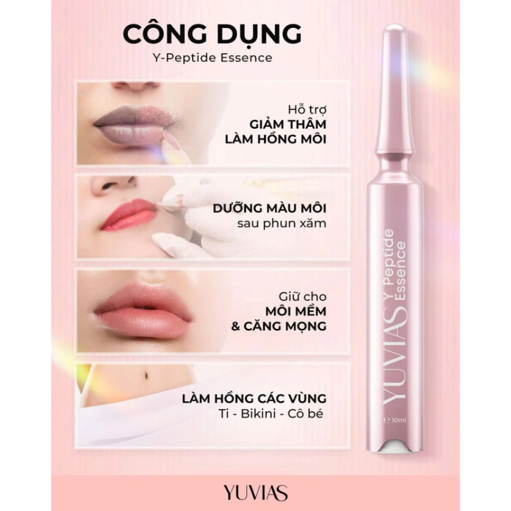 Kem Dưỡng Môi Mờ Thâm Yuvias Le'peau Hỗ Trợ Mờ Thâm Cấp Ẩm Cho Môi 10g