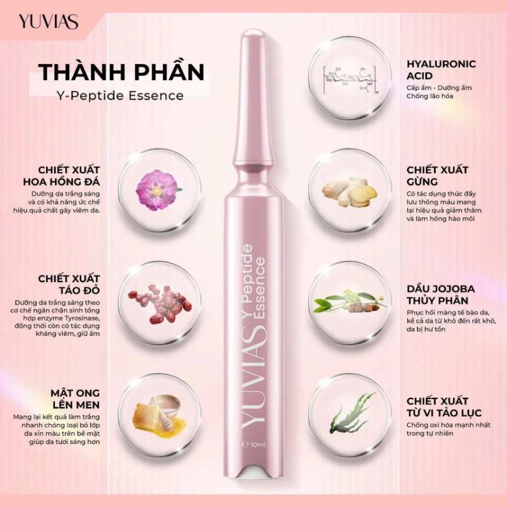 Kem Dưỡng Môi Mờ Thâm Yuvias Le'peau Hỗ Trợ Mờ Thâm Cấp Ẩm Cho Môi 10g