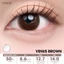 Lens cận 1 ngày VIVIMOON, kính áp tròng khóa ẩm Venus Brown, Latte Brown, Milk Tea Brown, Jupiter Gray