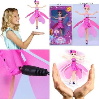 Công Chúa Cảm Ứng Bay Búp Bê Cảm Biến Cử Chỉ Máy Bay Đồ Chơi Nổi (hàng loại 1)