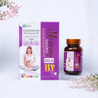 MOMMY GOLD SANOFIA – Bổ sung dinh dưỡng toàn diện cho mẹ khỏe, bé phát triển tốt