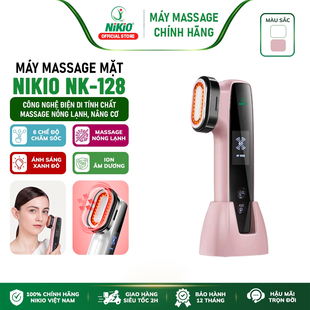 Máy nâng cơ mặt điện di RF đa năng Nikio NK-128 - Hàng cao cấp
