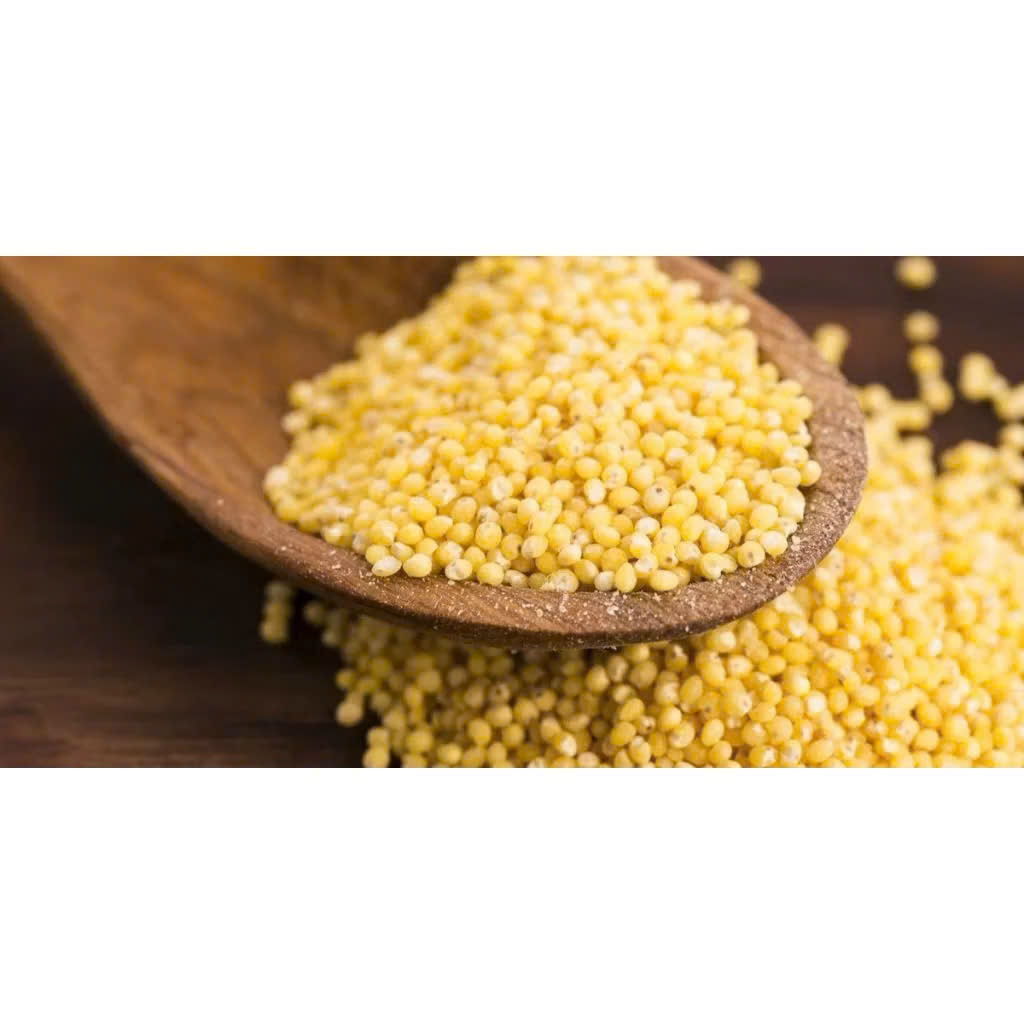 Hạt Kê Hữu Cơ Markal Pháp 500g Cho Bé Ăn Dặm. Hạt Kê Nếp Vàng Đã Bóc Vỏ, Nấu Cháo,...