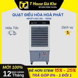 Quạt Điều Hòa Hòa Phát HPCF1-052 35L - 100W Điều Khiển Từ Xa BH 12 Tháng