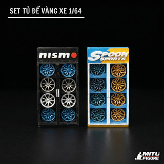 Tủ Trưng Bày Lazang Xe ô tô 1:64-Tủ để vành xe oto 1/64 , tủ, hộp và phôi kệ trưng bày mâm xe phụ kiện mô hình,Sa bàn ch