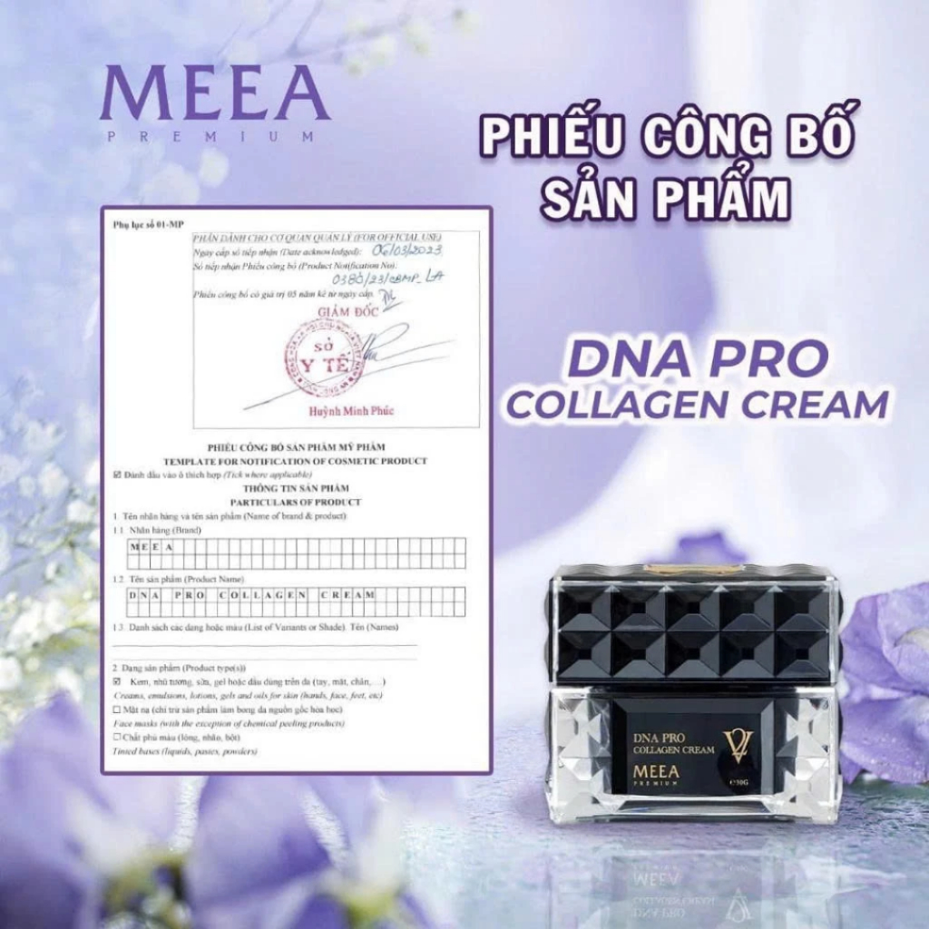 Combo Kem Face Collagen Cá Hồi MEEA V2 Tinh Chất Bakuchiol Tái Tạo Da 30g