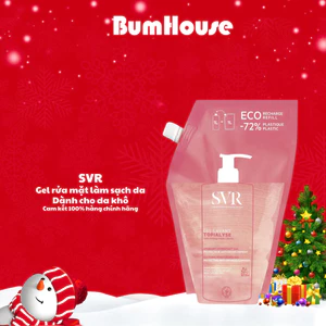 Túi Refill Gel Rửa Mặt SVR Topialyse Gel Lavant Cho Da Khô, Nhạy Cảm 1000ml