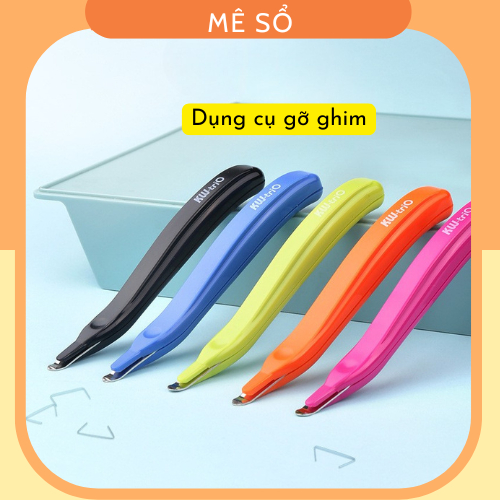 Đồ Gỡ Ghim Bấm Hiệu Kwtrio, Đồ Gỡ Kim Bấm Giấy Tích Hợp Đuôi Nam Châm Giúp Thu Gom Ghim Thừa Dễ Dàng