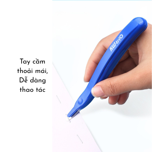 Đồ Gỡ Ghim Bấm Hiệu Kwtrio, Đồ Gỡ Kim Bấm Giấy Tích Hợp Đuôi Nam Châm Giúp Thu Gom Ghim Thừa Dễ Dàng