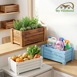 Thùng đựng đồ đa năng - HAZEL I MY VIETHOME I Trồng Cây, Đựng Đồ Dùng Gia Đình, Quần Áo...