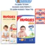 Tã dán/quần Huggies Skin Perfect phiên bản mới size NB76/S8/M/L/XL/XXL với 2 vùng thấm giảm kích ứng da