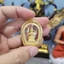 Mặt Dây Tứ Diện Đính Đá Thái Lan 3cm | Hợp Kim Mạ Vàng Chế Tác Tinh Xảo | Kho Sỉ Phong Thuỷ