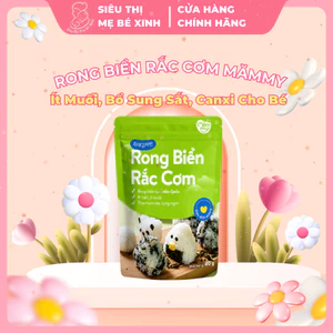 Rong Biển Rắc Cơm Mămmy - Ít Muối, Không Tanh, Bổ Sung Sắt, Canxi Cho Bé - Túi 40g