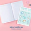 Bộ 5/10 Vở Kẻ Ngang Happy Day Classmate 72/120/200 Trang Bìa Chống Nước, Tập Học Sinh, Vở Ghi Chép Cho Cấp 2, Cấp 3