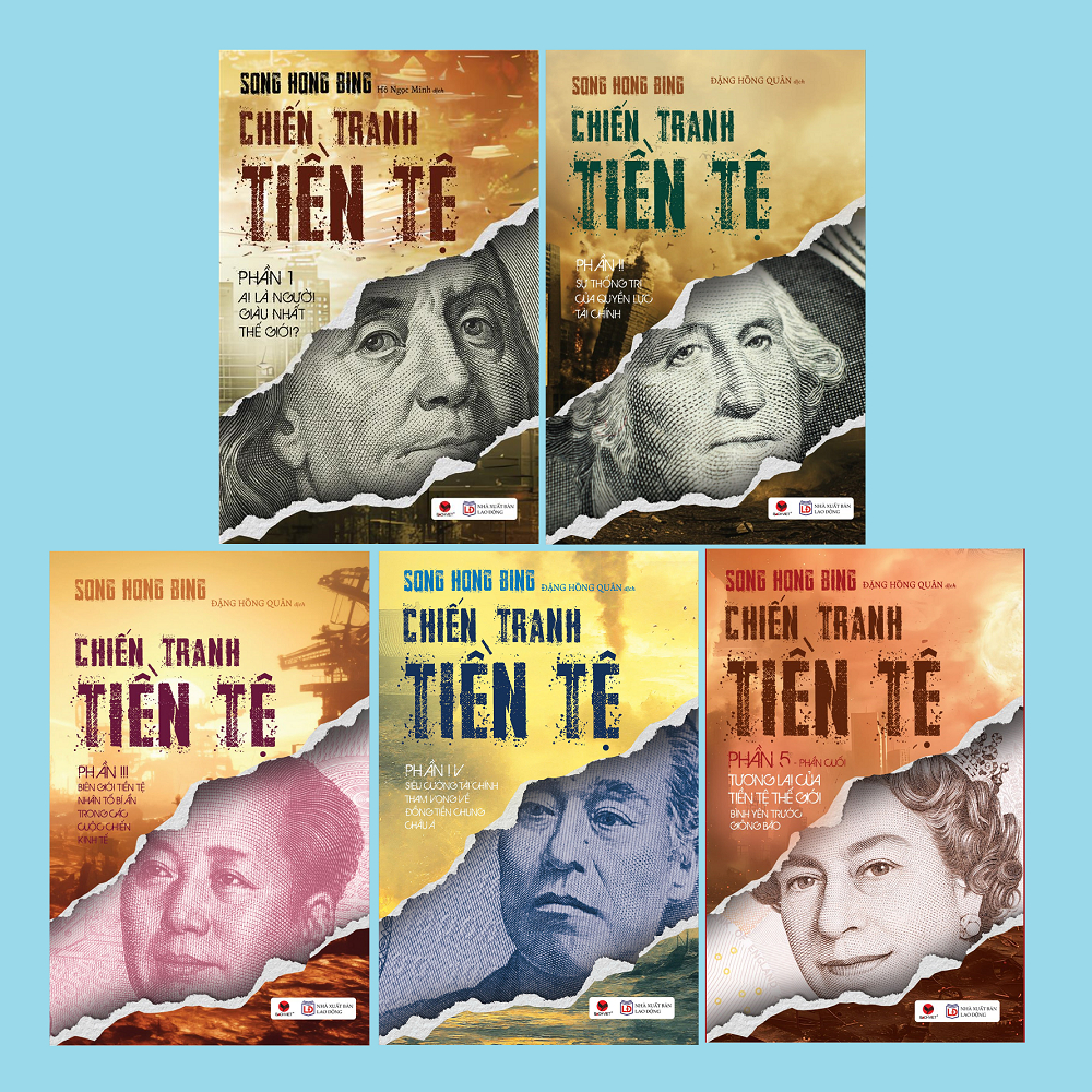 Sách - Chiến tranh tiền tệ - trọn bộ 5 cuốn (tập 1 + 2 + 3 + 4 +5 