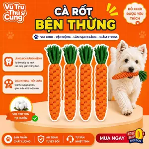 Đồ Chơi Cho Chó Gặm Sạch Răng Bằng Dây Thừng