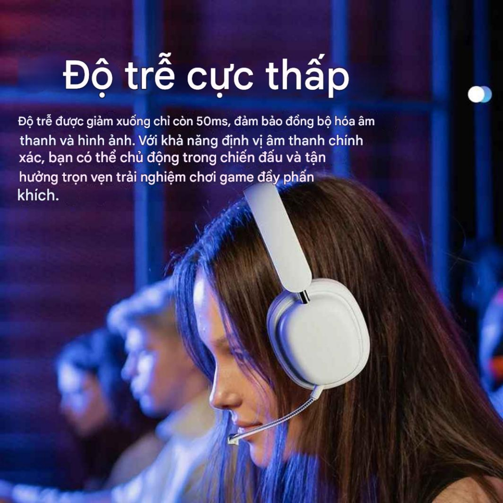 Tai nghe Chụp tai Bluetooth SYT1- Âm Thanh HiFi &Chống Ồn Chủ Động, Kèm Mic Rời Kết Nối Pin Trâu 20H - ảnh 8