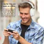 Tai Nghe Bluetooth Chụp Tai SY-T1 Chống Ồn, Có Kèm Mic Rời, Pin Trâu 20H Chuyên Game & Nghe Nhạc
