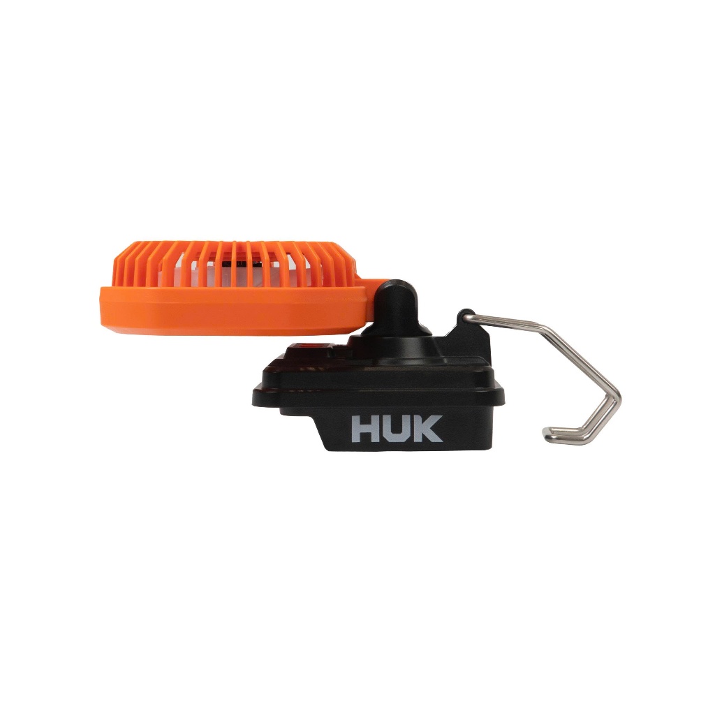 Thân Quạt Để Bàn Tích Hợp Đèn LED HUKAN G3-FS004| Điện áp 21V | Type-C | Quạt Pin Có Đèn LED COB | Xoay 180°