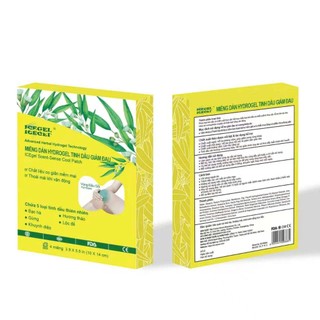 Miếng Dán Hydrogel Tinh Dầu Giảm Đau Vùng Khớp, Đầu Gối - Hộp 4 Miếng