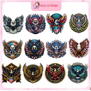Hình in patch ủi nhiệt quần áo,mẫu ĐẠI BÀNG ủi tại nhà bằng bàn là bàn ủi,thao tác đơn giản,nhiều mẫu nhiều size