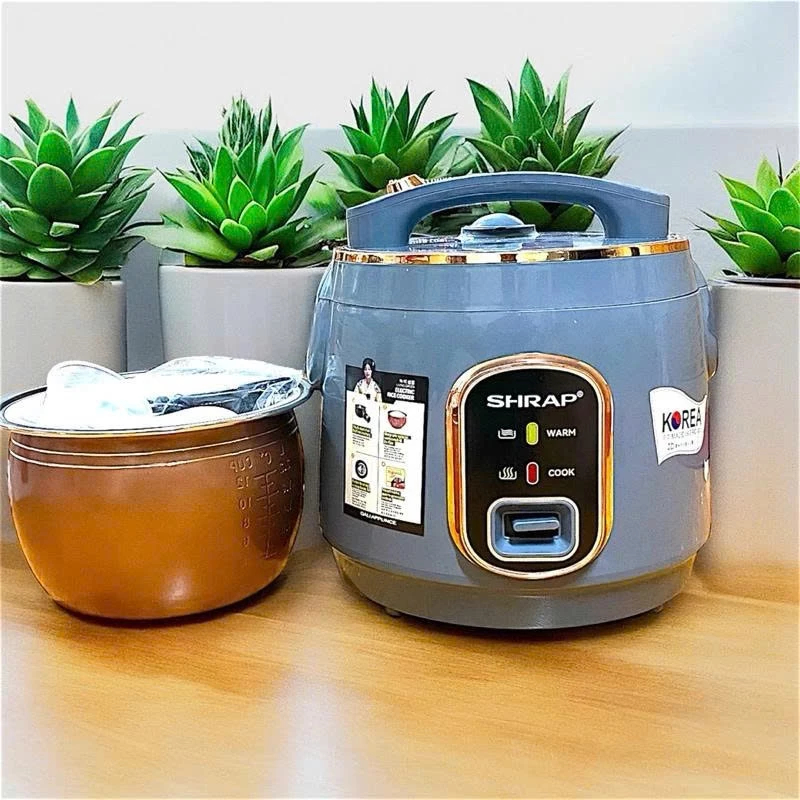 Nồi Cơm Điện SHAHP dung tích 1.8L nấu 4-6 người ăn, nấu cơm chín nhanh, nồi cơ siêu bền, chống dính