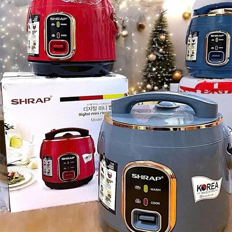 Nồi Cơm Điện SHAHP dung tích 1.8L nấu 4-6 người ăn, nấu cơm chín nhanh, nồi cơ siêu bền, chống dính