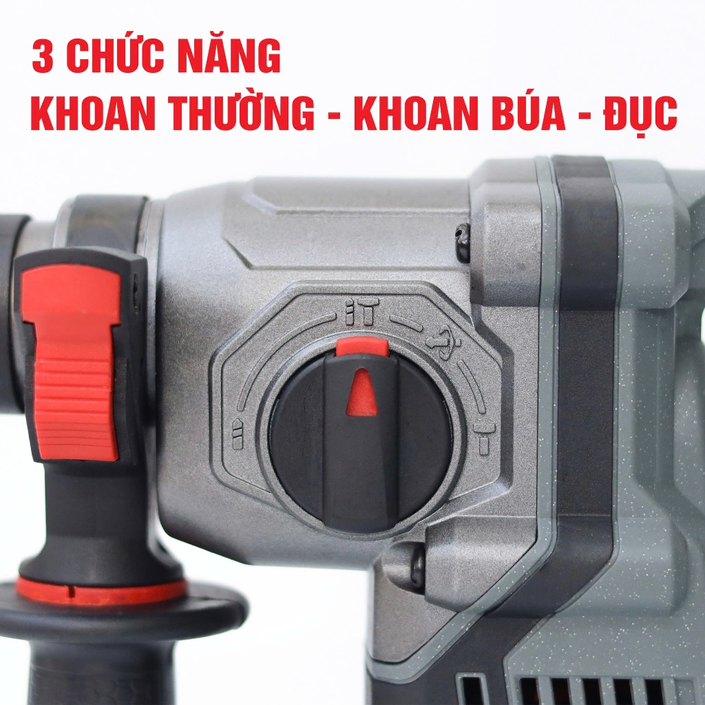 Máy Khoan Bê Tông Dùng Pin WORKFIX WF-RH2203CP, Có chống rung AVS, Có chống lật Anti_kickback