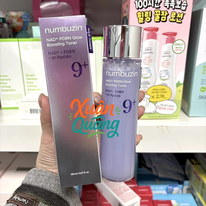 Numbuzin No.9+ Tinh chất nâng cơ NAD+ BIO 50ml | Toner Numbuzin No.9 | Kem dưỡng mắt Numbuzin No.9 | Mask Numbuzin No.9