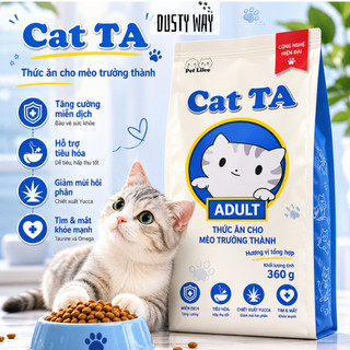 THỨC ĂN HẠT CHO MÈO TRƯỞNG THÀNH CAT TA Hạt Cho Mèo Công Nghệ Hàn Quốc