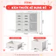 Kệ Đựng Đồ Cao Cấp Dày Dặn Cho Bé CÓ TẤM HẬU, Tủ Kệ Đa Năng Đựng Đồ Sơ Sinh Quần Áo Cho Mẹ Và Bé
