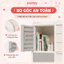 Kệ Đựng Đồ Cao Cấp Dày Dặn Cho Bé CÓ TẤM HẬU, Tủ Kệ Đa Năng Đựng Đồ Sơ Sinh Quần Áo Cho Mẹ Và Bé