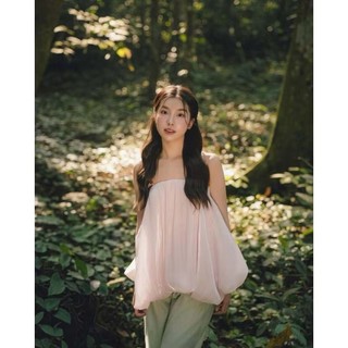 Áo bí dáng babydoll, áo bí chất tơ mềm mại nhiều màu