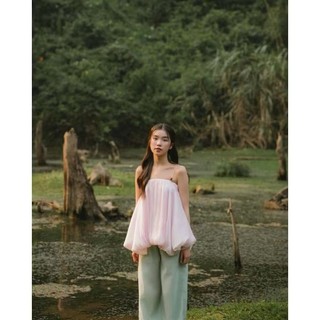 Áo bí dáng babydoll, áo bí chất tơ mềm mại nhiều màu