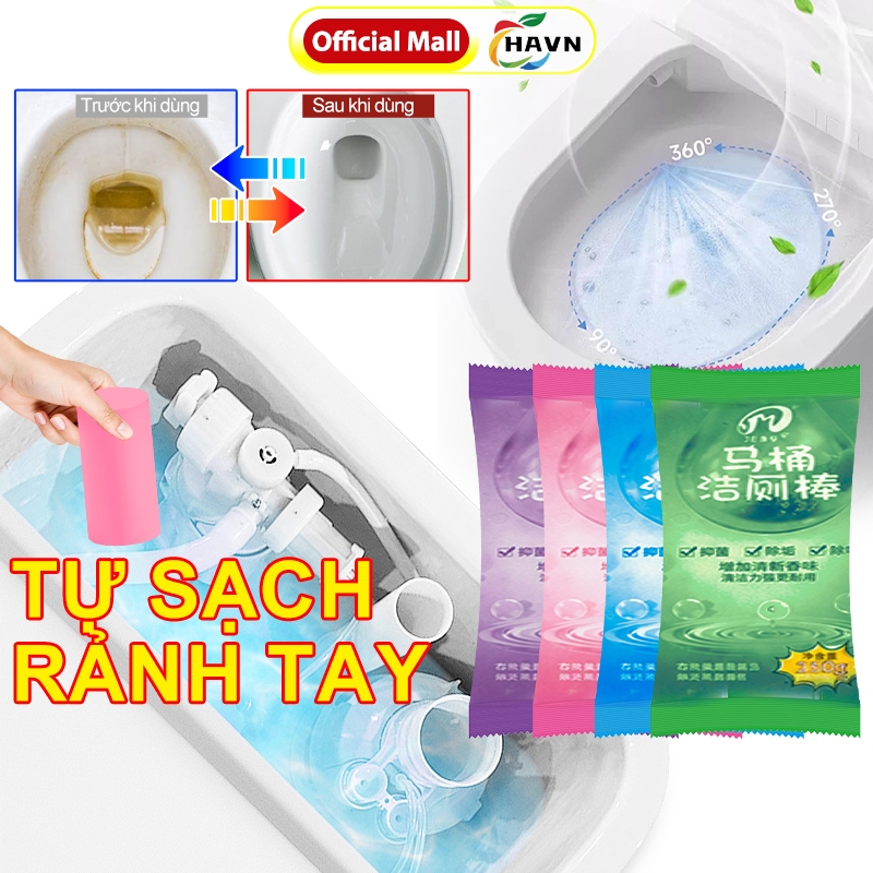 Viên sạch bồn cầu,tẩy sạch mảng bám - khử mùi - diệt vi khuẩn toilet - viên thả bồn cầu,hương thơm đa dạng