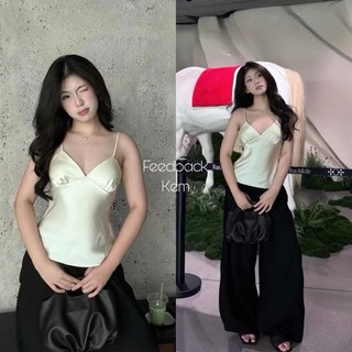 Áo 2 dây nữ, áo dây lụa nữ chất lụa mềm mại cao cấp_18A