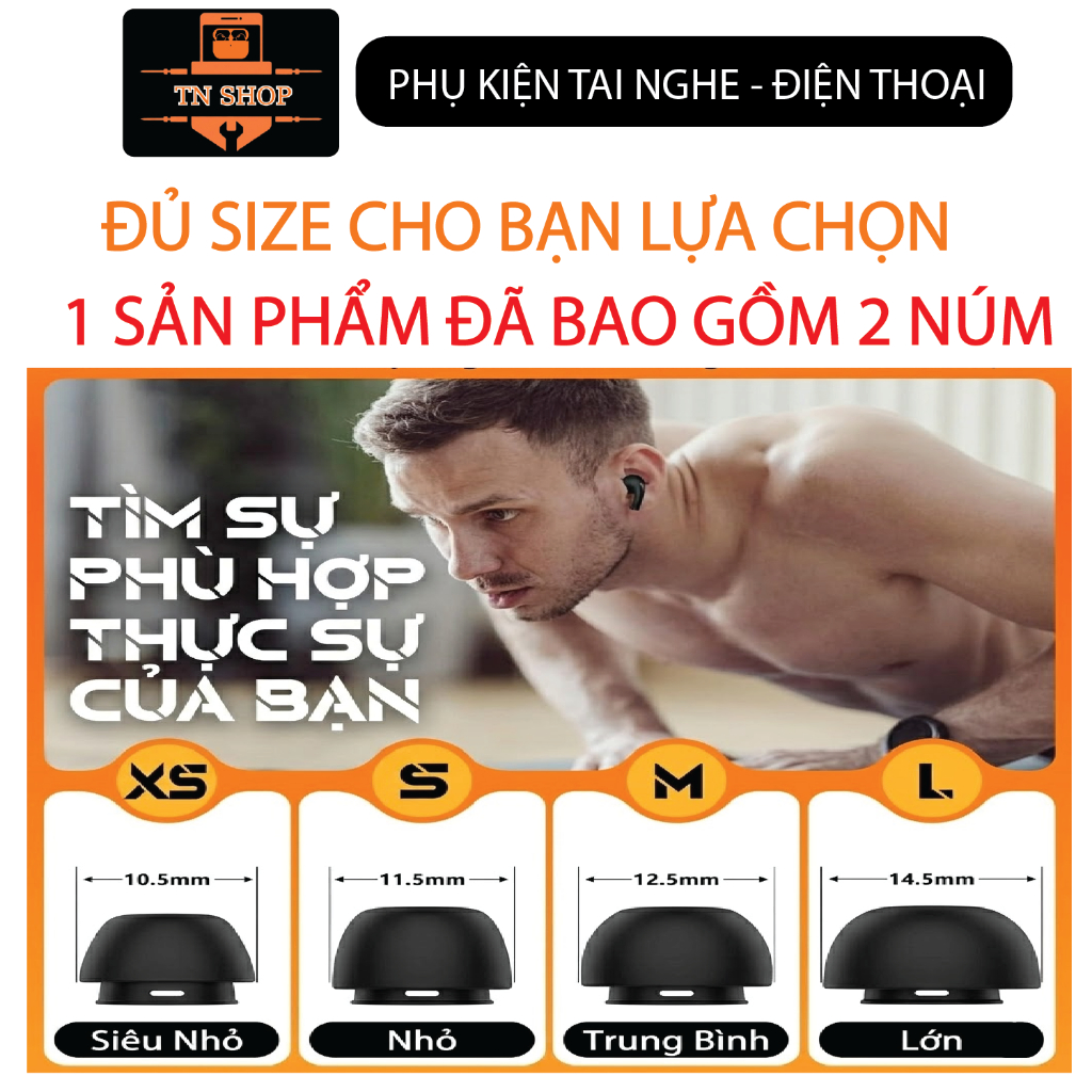 [NÚM AIRPORDS PRO GEN1/2] BỘ 2 NÚT TAI NGHE MỀM MẠI DÀNH CHO AIRPORDS PRO GEN 1 PRO GEN 2 CÓ LỖ GIẢM ÁP CÓ LƯỚI